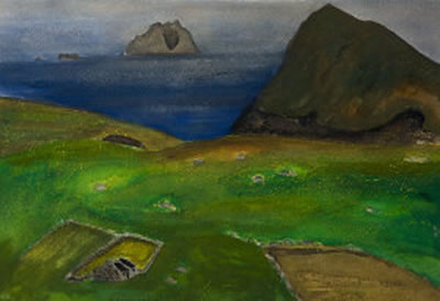 Cottage with View of the Skeilligs