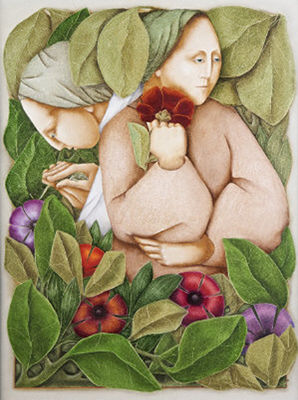 Two Girls in a Rainforest
