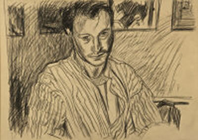 Portrait of Michael O'Dea: Self-portrait