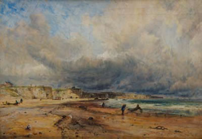 Spotties Hole, Sunderland, Tide Out