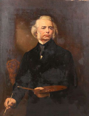 Portrait of Stephen Catterson Smith l: Self-portrait