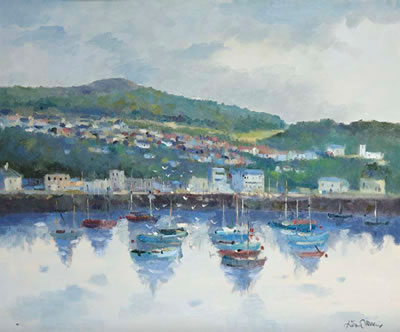 Sample artwork by Liam Treacy (1934 - 2004), known for painting - View similar artists and auction records