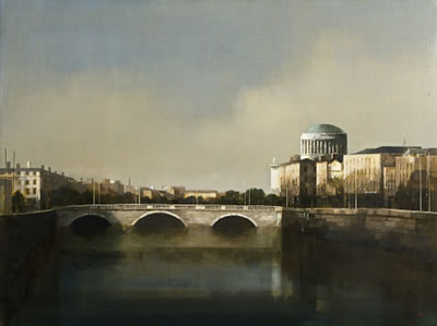 Looking Towards the Four Courts