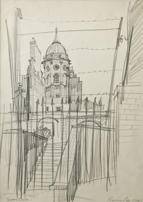 Dublin Castle by Raymond Piper - Auction record, sale price, and art valuation. Compare with similar artists and explore comparable artworks.