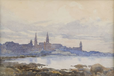 Dun Laoghaire from Sandycove by Gladys Wynne - Auction record, sale price, and art valuation. Compare with similar artists and explore comparable artworks.