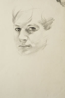 Portrait of Sean O'Sullivan: Self Portrait Study