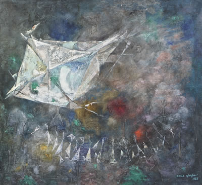 Kite Series 2 by David Clarke - Auction record, sale price, and art valuation. Compare with similar artists and explore comparable artworks.