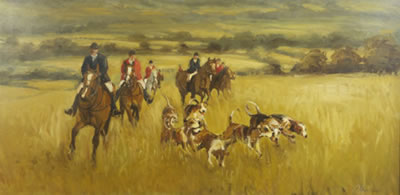 Hunting Scene by Patrick Copperwhite - Auction record, sale price, and art valuation. Compare with similar artists and explore comparable artworks.