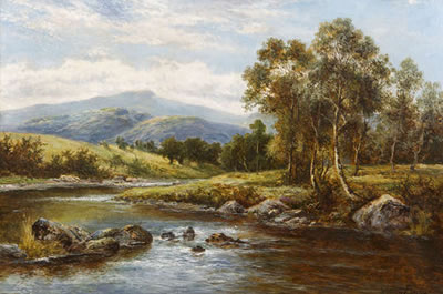 Landscapes A pair by William Langley - Auction record, sale price, and art valuation. Compare with similar artists and explore comparable artworks.