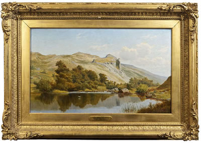 A Still Pool in the Vale of the Lledr, North Wales