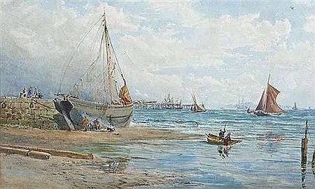 Approach, Galway Harbour by John Faulkner - Auction record, sale price, and art valuation. Compare with similar artists and explore comparable artworks.