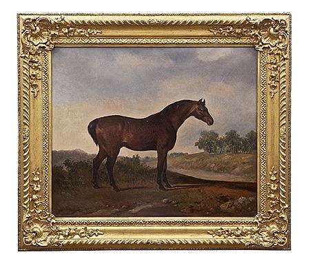 Thoroughbred horses, standing in a landscape (a pair) by William Brocas - Auction record, sale price, and art valuation. Compare with similar artists and explore comparable artworks.