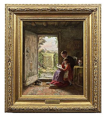 Sample artwork by George Hardy (1822 - 1909), known for painting - View similar artists and auction records