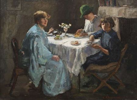 Sample artwork by Estella Frances Solomons (1882 - 1968), known for painting - View similar artists and auction records