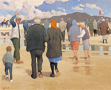 Sample artwork by Norman Smyth (Born 1933), known for painting - View similar artists and auction records