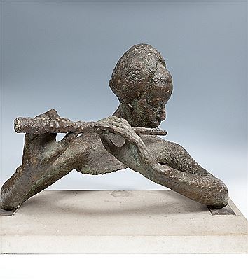 The Flautist by Oisin Kelly - Auction record, sale price, and art valuation. Compare with similar artists and explore comparable artworks.
