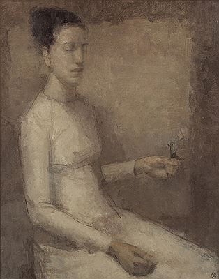 Girl with Rose