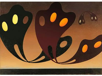 Rêve orange et noir