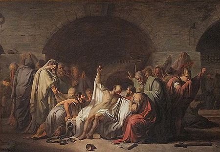 La mort de Socrate