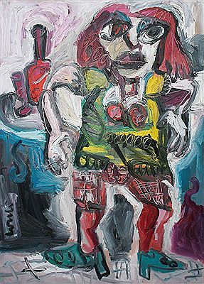 La femme à la bouteille