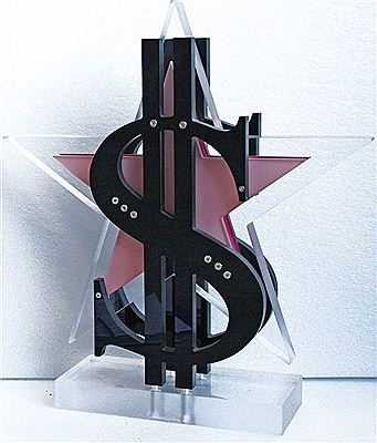 Pink Dollar Star