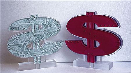 Dollar (bleu, blanc, rouge)
