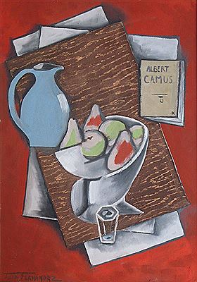 Albert Camus by Juan Fernandez - Auction record, sale price, and art valuation. Compare with similar artists and explore comparable artworks.