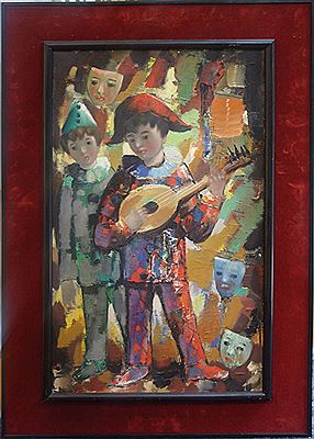 Jeune arlequin à la guitare by Nino Giuffrida - Auction record, sale price, and art valuation. Compare with similar artists and explore comparable artworks.