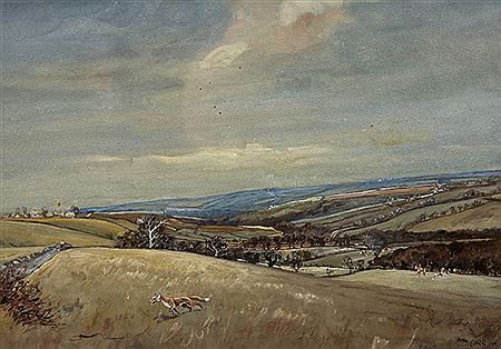 VIEW OF THE RADNOR & WEST HEREFORD HUNT by Tom Carr - Auction record, sale price, and art valuation. Compare with similar artists and explore comparable artworks.