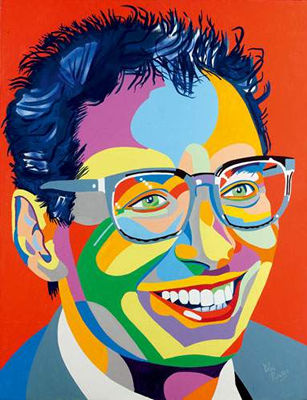 Portrait d'homme aux lunettes