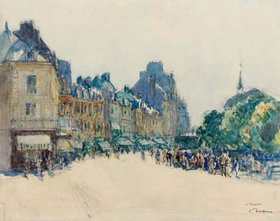Sample artwork by Fernand-Fortune Truffaut (1866 - 1955), known for painting - View similar artists and auction records