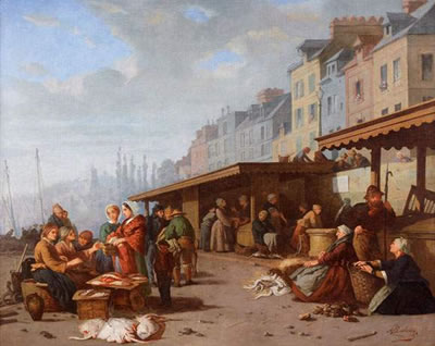 Marché à Honfleur