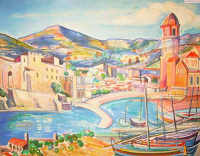 Collioure by Stephane Sciortino - Auction record, sale price, and art valuation. Compare with similar artists and explore comparable artworks.