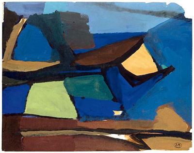 Composition bleue