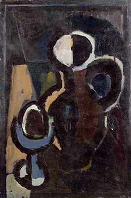 Nature morte au verre et au pichet