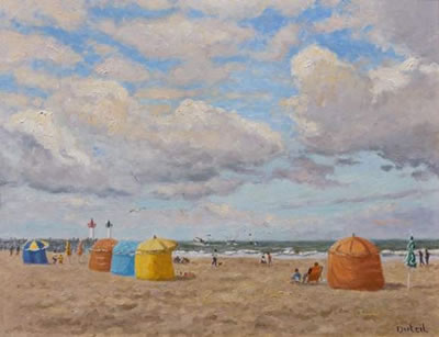 L'été à Trouville by Jean Claude Duteil - Auction record, sale price, and art valuation. Compare with similar artists and explore comparable artworks.
