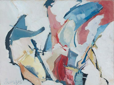 Sample artwork by Alkis Pierrakos (1920 - 2017), known for still life and landscape painting - View similar artists and auction records