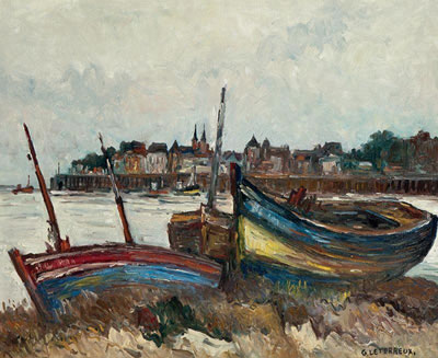 Sample artwork by Gervaix Leterreux (1930 - 2003), known for painting - View similar artists and auction records