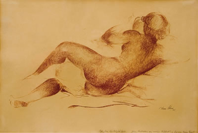 Lying nude. by Hermann Sohn - Auction record, sale price, and art valuation. Compare with similar artists and explore comparable artworks.