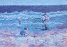 Sample artwork by Sally Shirey (Born 1939), known for genre-beach, landscape, marine - View similar artists and auction records