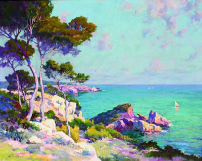 L'Esterel, les roches rouges