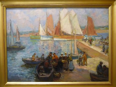 Paysage à Concarneau