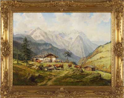 Sample artwork by Karl Luckhardt (1886 - 1970), known for painter, draftsman, etcher, lithographer - View similar artists and auction records