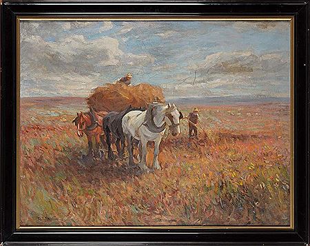 Sample artwork by David Thomas Robertson (1879 - 1952), known for painting - View similar artists and auction records