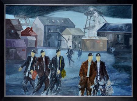Sample artwork by Tom Dack (Born 1933), known for painting - View similar artists and auction records