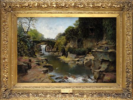 Sample artwork by John Wallace (1841 - 1905), known for painting - View similar artists and auction records