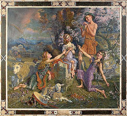 Sample artwork by William C Irving (1866 - 1943), known for portrait, landscape and genre painting - View similar artists and auction records