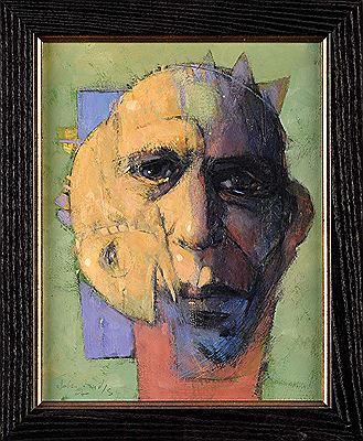 Portrait of John Boyd: SELF PORTRAIT WITH A FISH