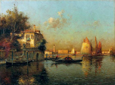 Le grand Canal, Venise