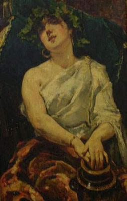 Bacchante, Rome 1884